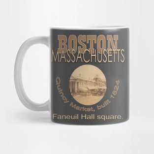 Boston Massachusetts T-Shirt Mug